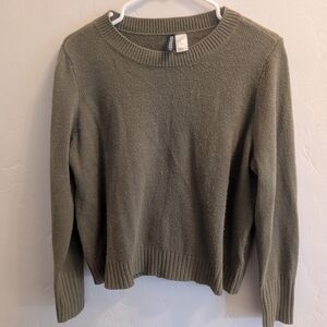 H&M Olive Green Sweater